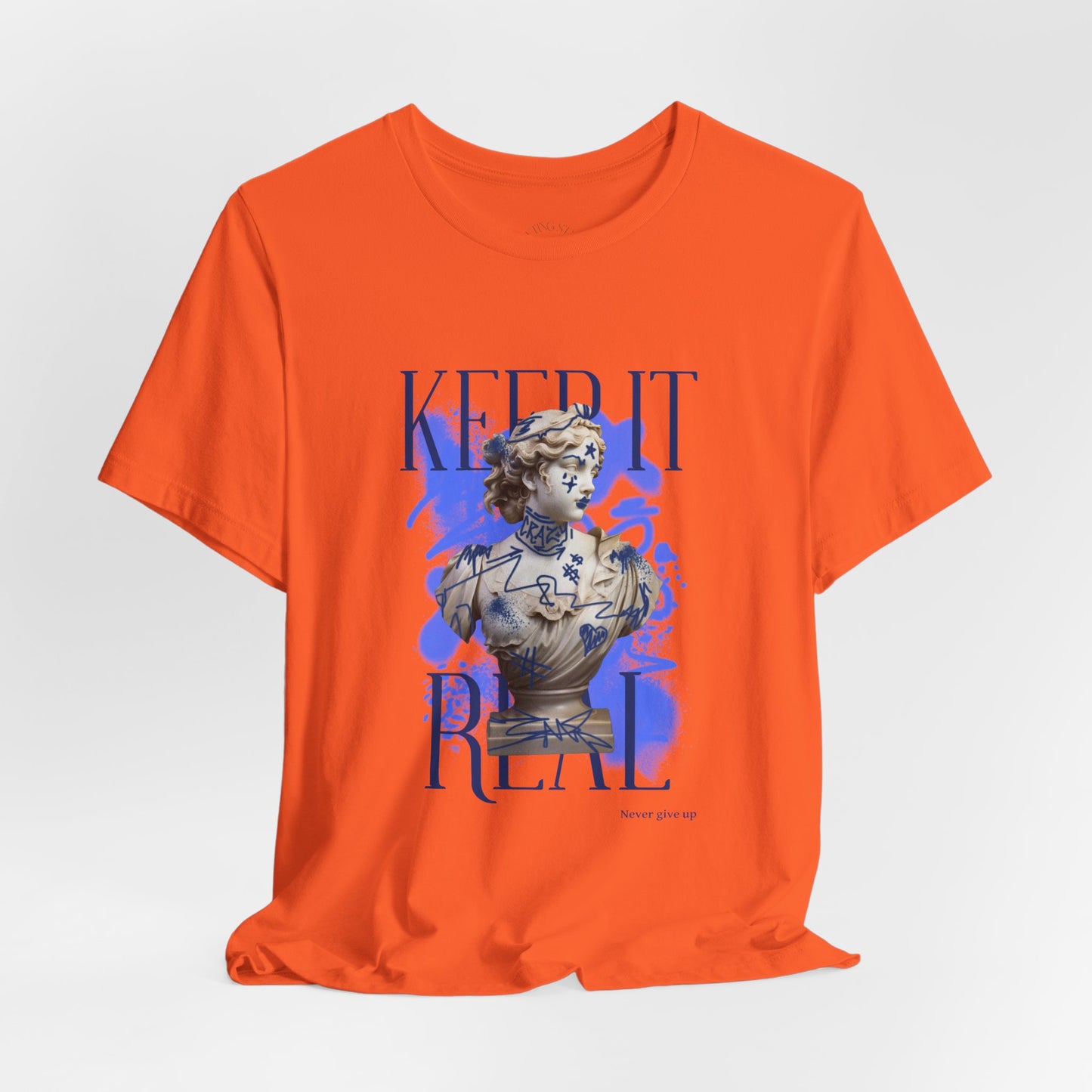 Keep It Real Unisex Jersey Short Sleeve Tee - Casual Cool Graphic T-Shirt