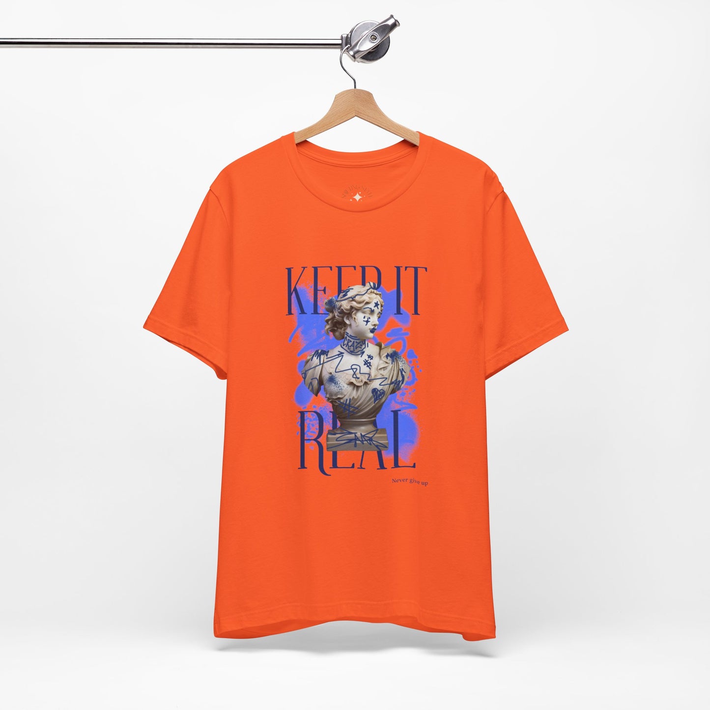 Keep It Real Unisex Jersey Short Sleeve Tee - Casual Cool Graphic T-Shirt