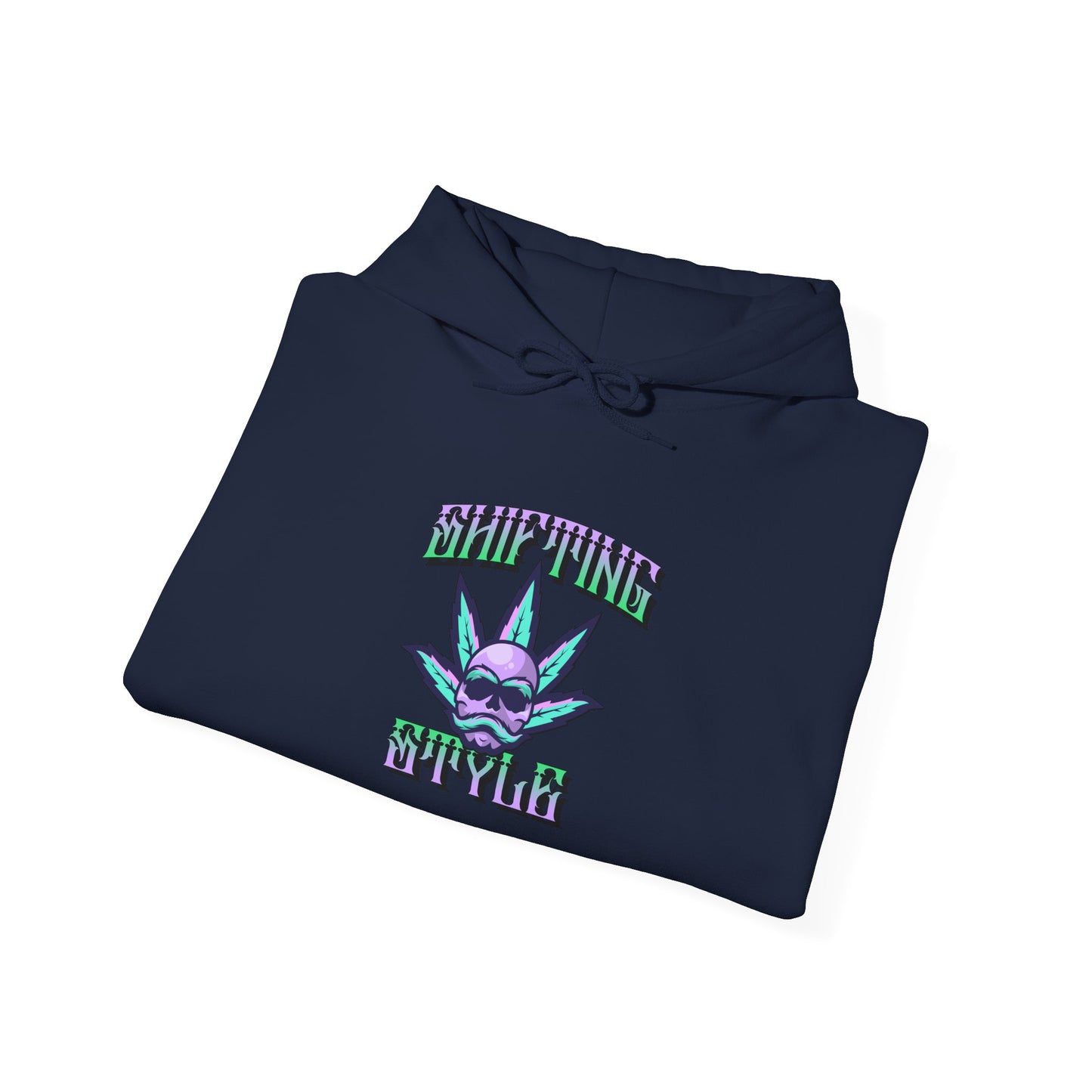 Chill Vibes Unisex Heavy Blend™ Hooded Sweatshirt - Colorful Cannabis Design