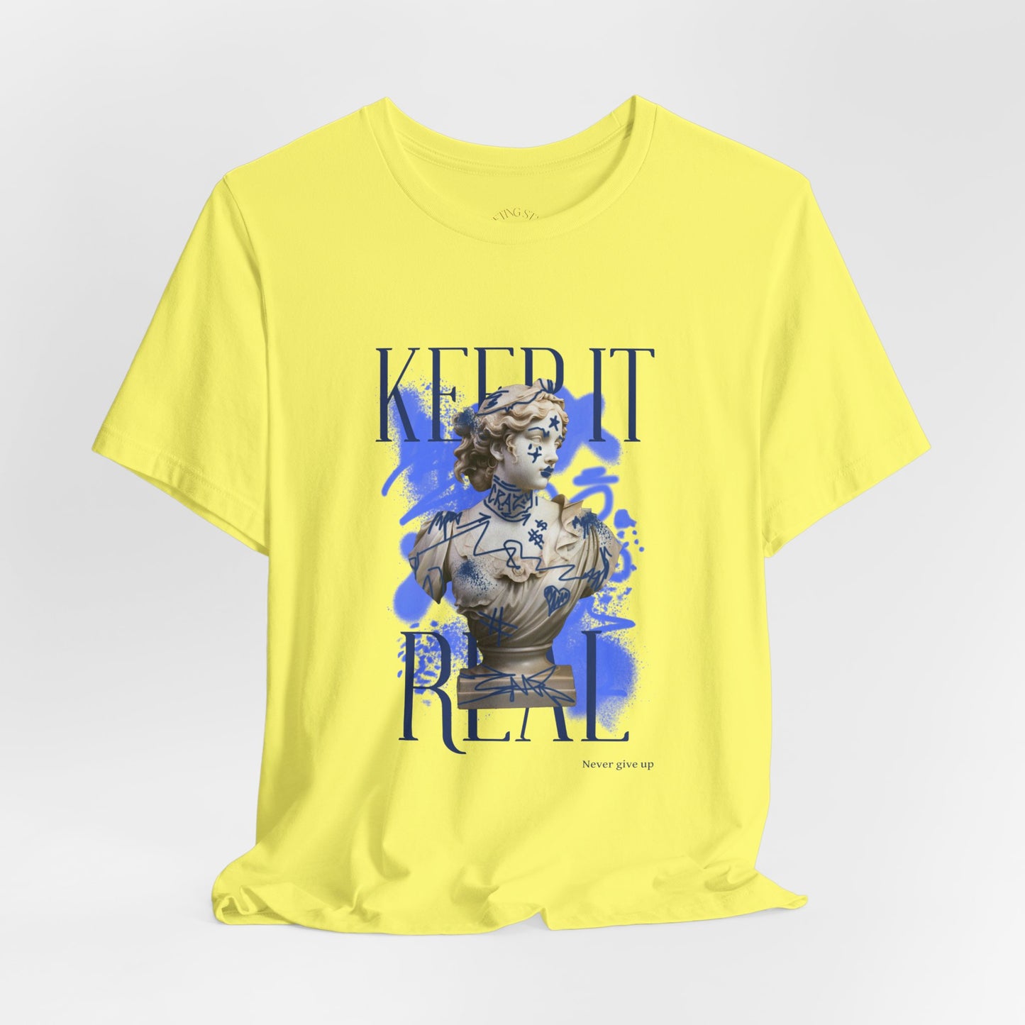 Keep It Real Unisex Jersey Short Sleeve Tee - Casual Cool Graphic T-Shirt