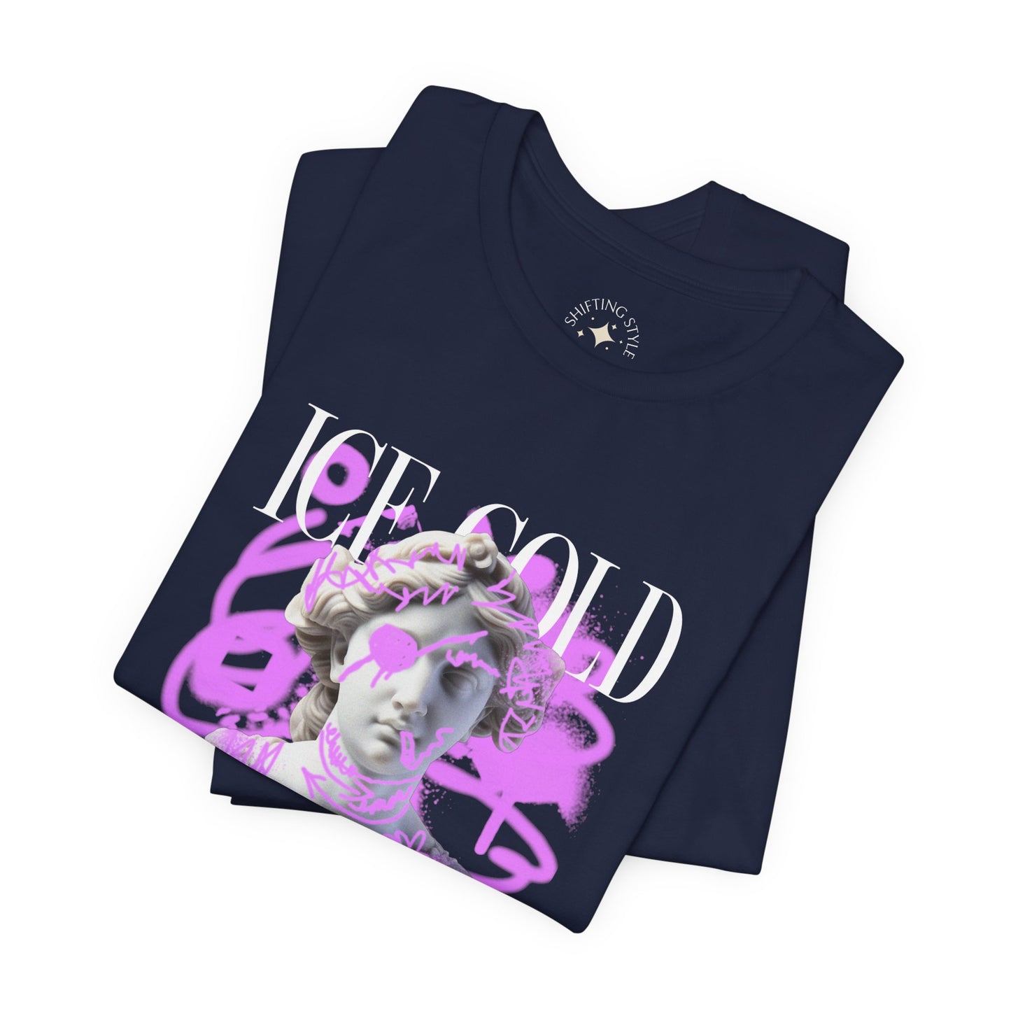 Ice Cold Heart Unisex Jersey Tee - Bold Graphic T-Shirt for Trendsetters