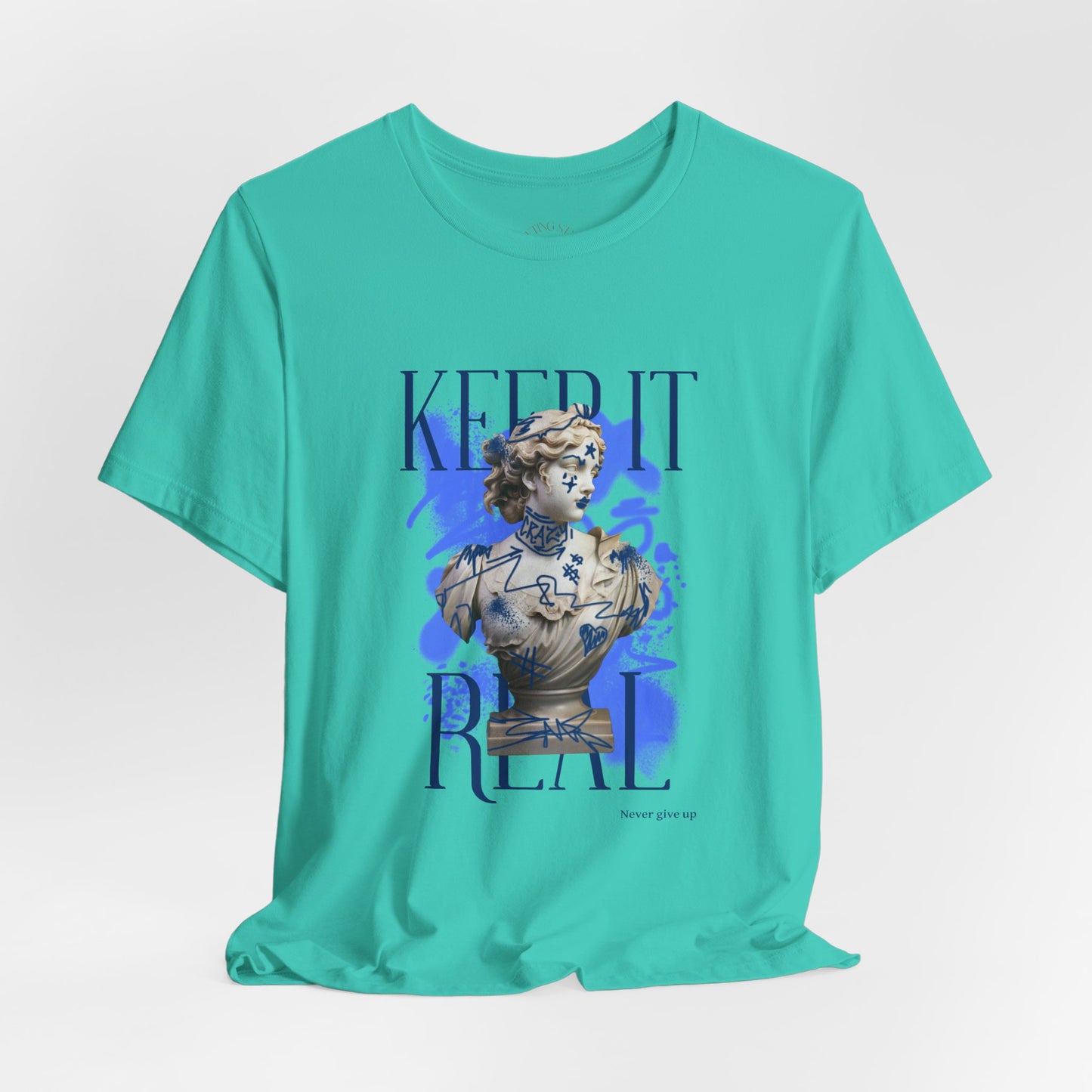 Keep It Real Unisex Jersey Short Sleeve Tee - Casual Cool Graphic T-Shirt