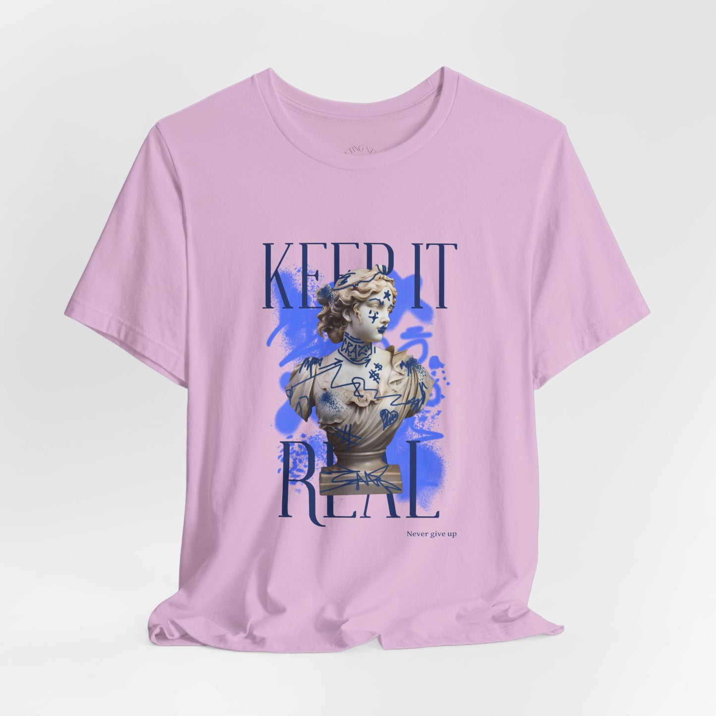 Keep It Real Unisex Jersey Short Sleeve Tee - Casual Cool Graphic T-Shirt