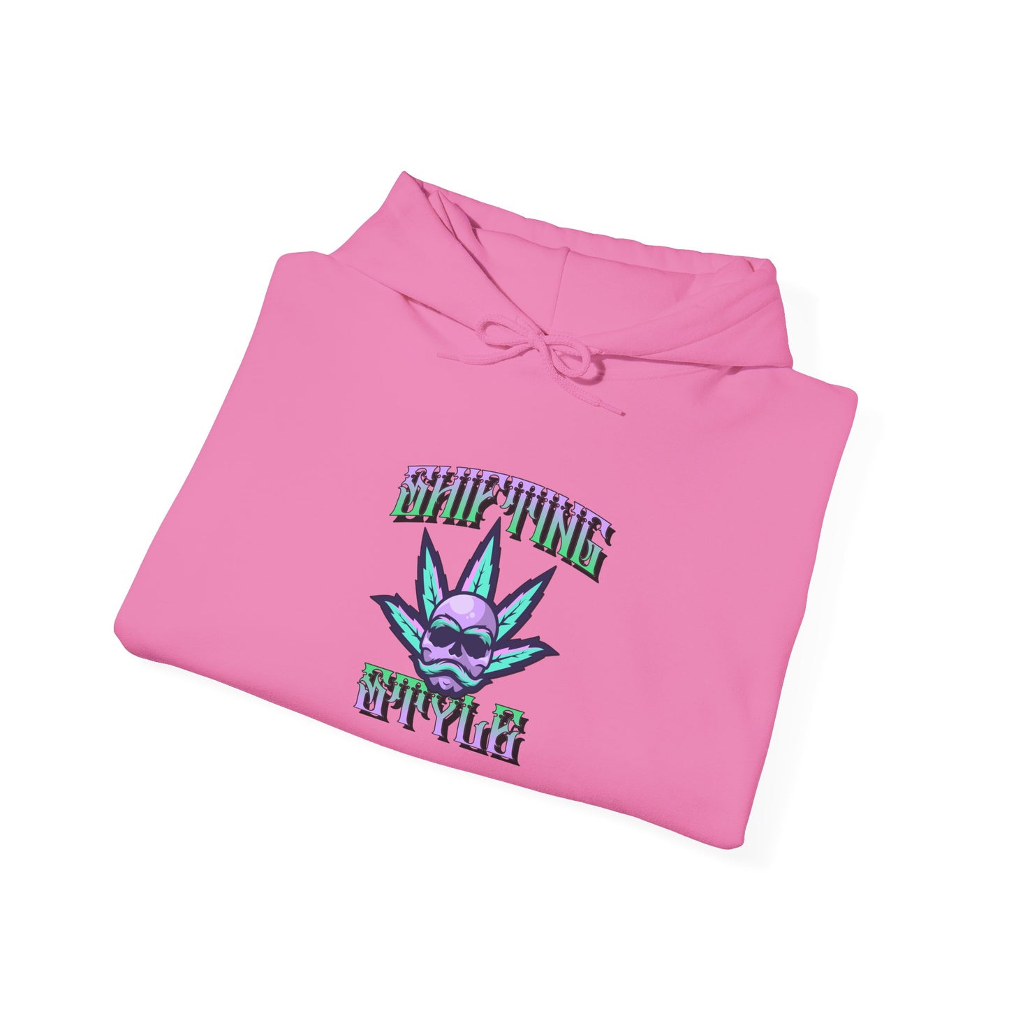 Chill Vibes Unisex Heavy Blend™ Hooded Sweatshirt - Colorful Cannabis Design