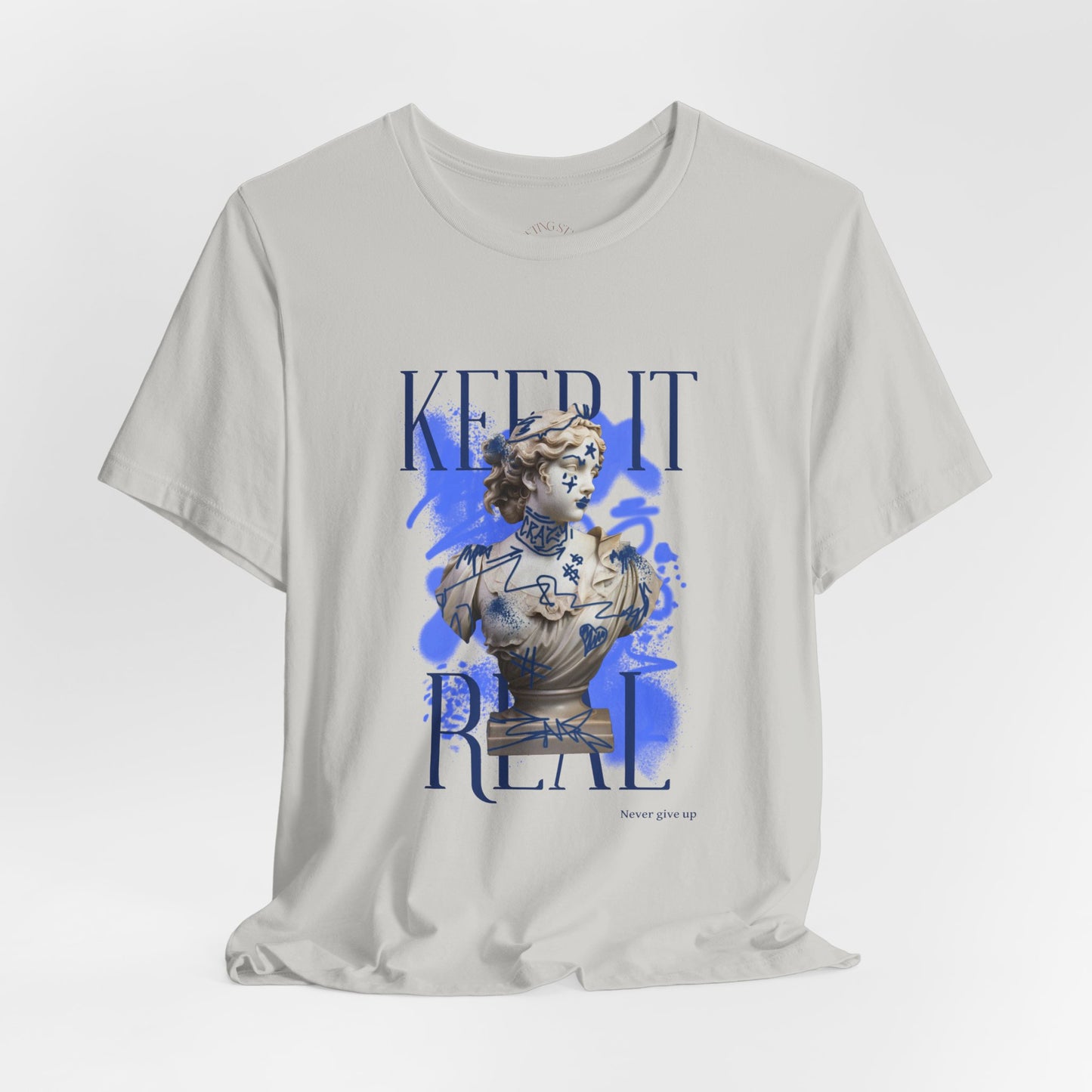 Keep It Real Unisex Jersey Short Sleeve Tee - Casual Cool Graphic T-Shirt