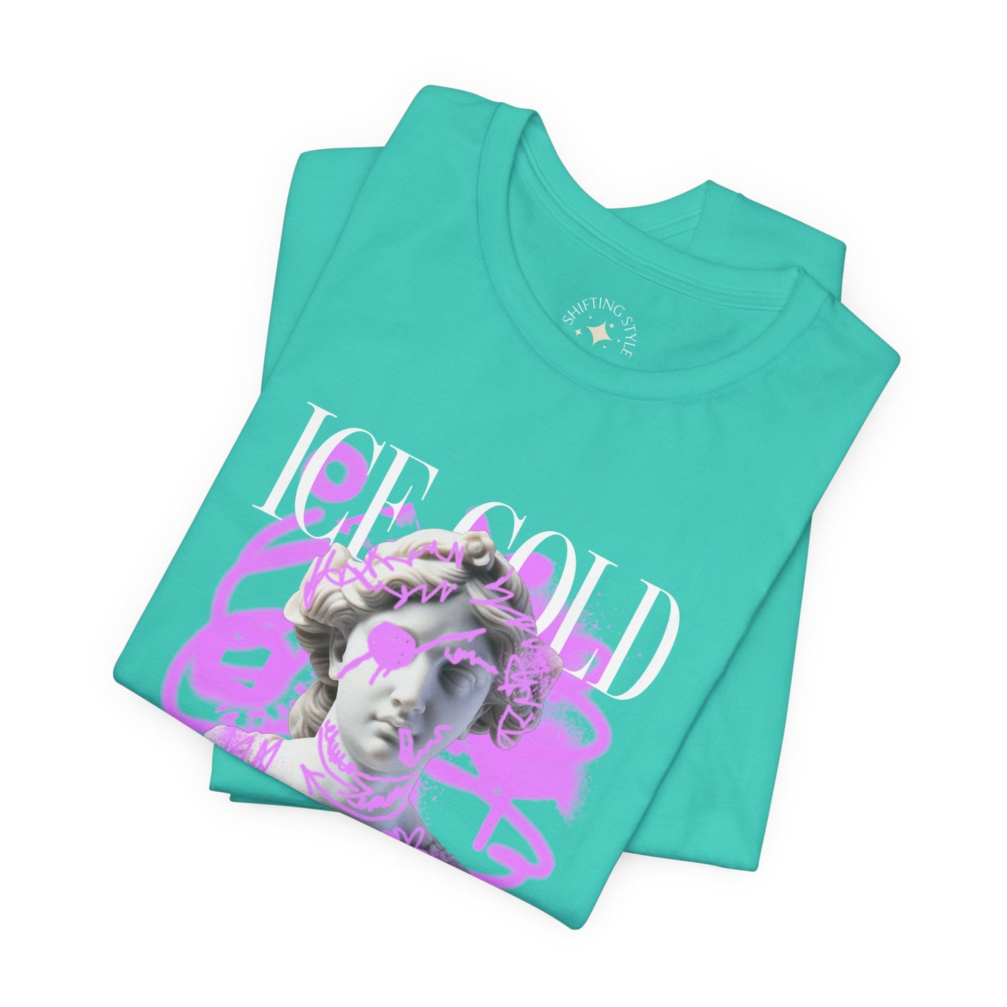 Ice Cold Heart Unisex Jersey Tee - Bold Graphic T-Shirt for Trendsetters