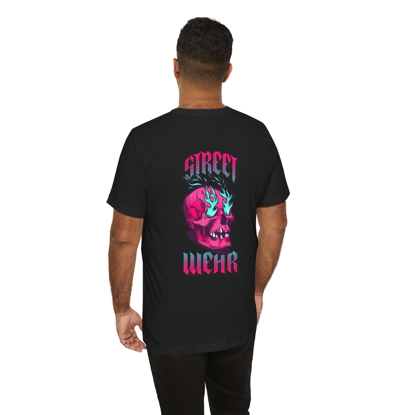 Edgy Skull Graphic Unisex Tee - Street Wear Style