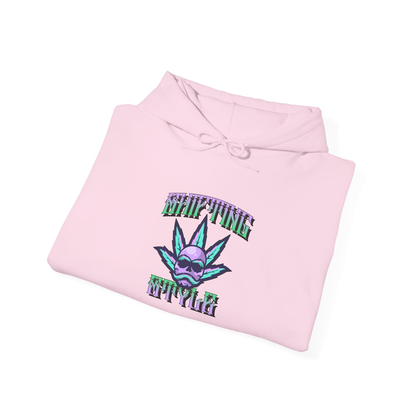 Chill Vibes Unisex Heavy Blend™ Hooded Sweatshirt - Colorful Cannabis Design