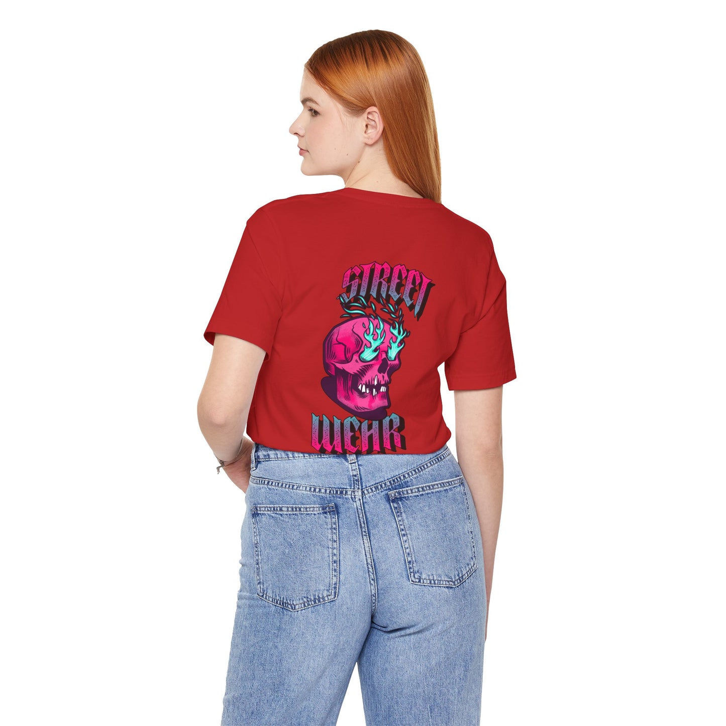 Edgy Skull Graphic Unisex Tee - Street Wear Style