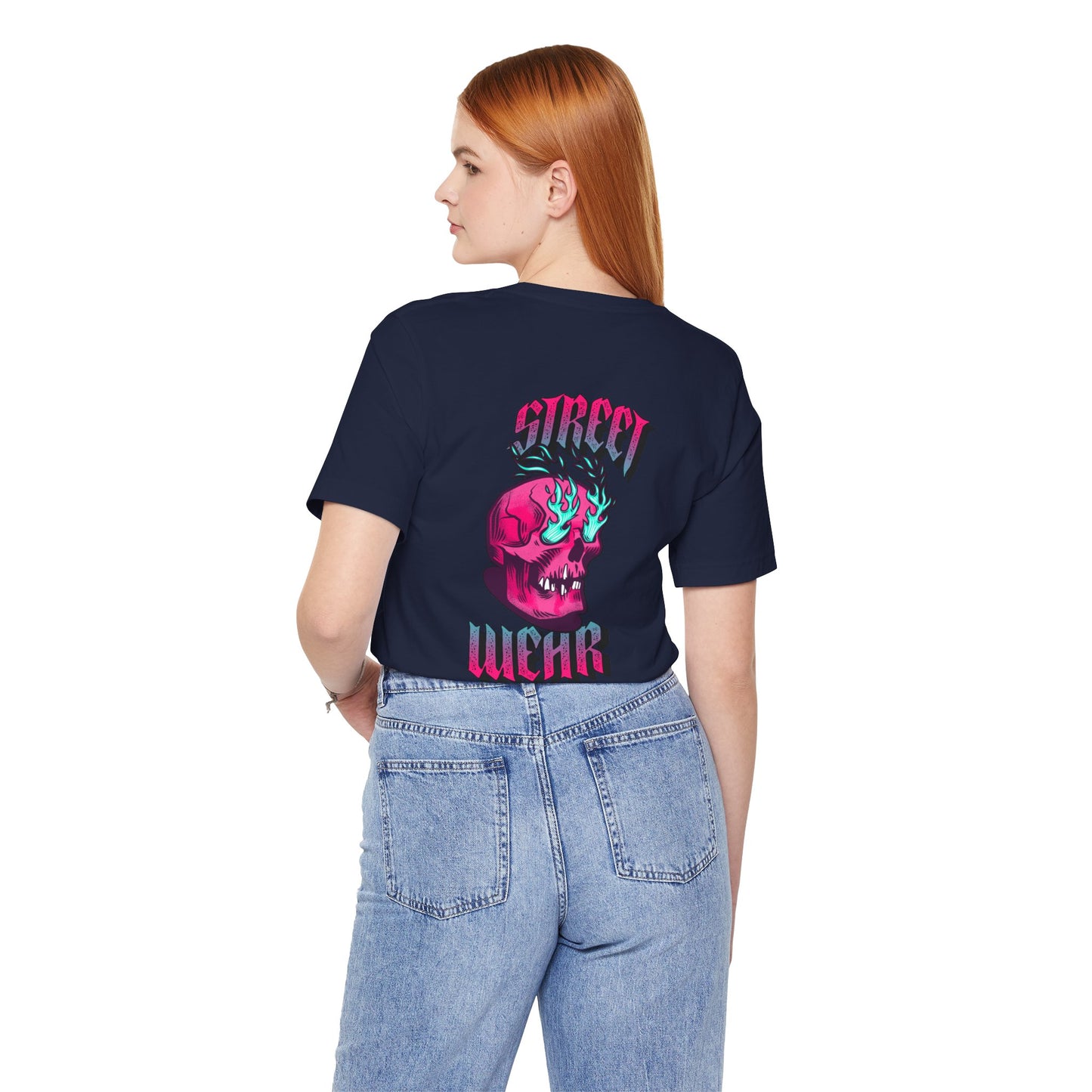 Edgy Skull Graphic Unisex Tee - Street Wear Style